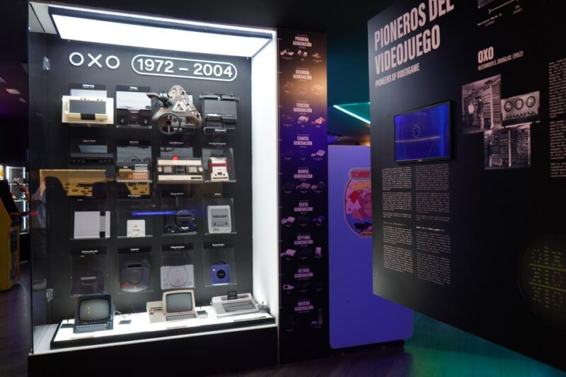 Malaga: OXO Video Game Museum Ticket Entry - Museum Exhibits and Experiences