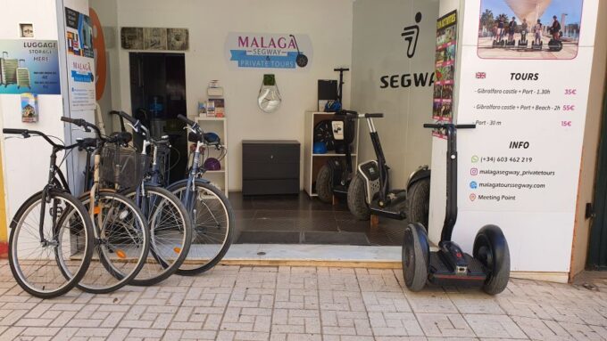 Malaga: Private Bike Rental - Recommended Route for Exploring Malaga