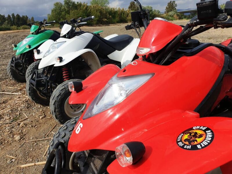 Málaga: Tour Off-Road 1-Hour Solo All-Terrain Quad Adventure - Important Information
