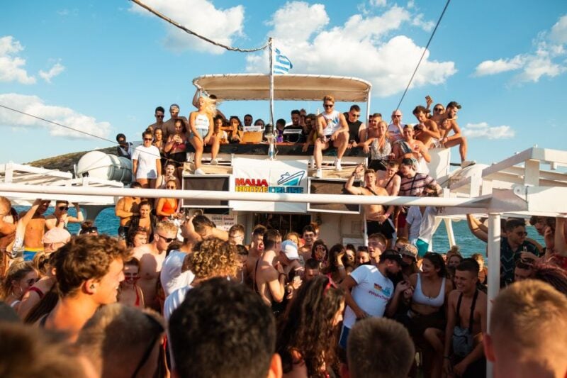 Malia: Booze Cruise Boat Party With Live Dj - Onboard Amenities