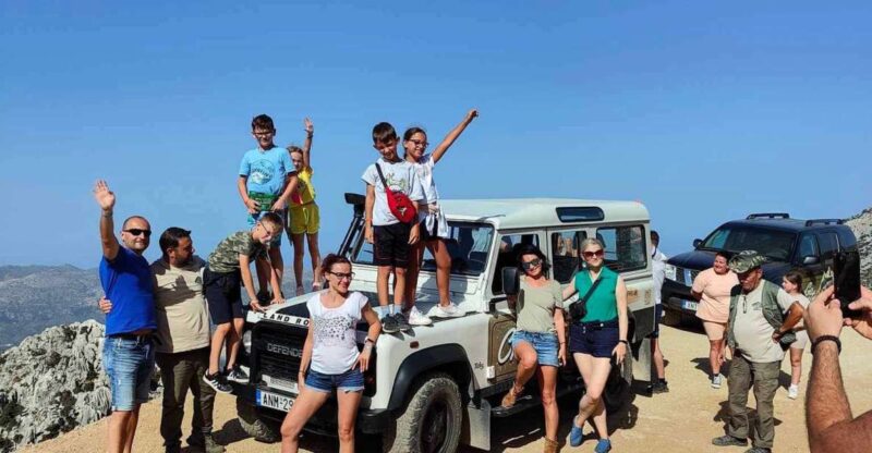 Malia: Land Rover Safari Lasithi Plateau and Zeus Cave - Key Points