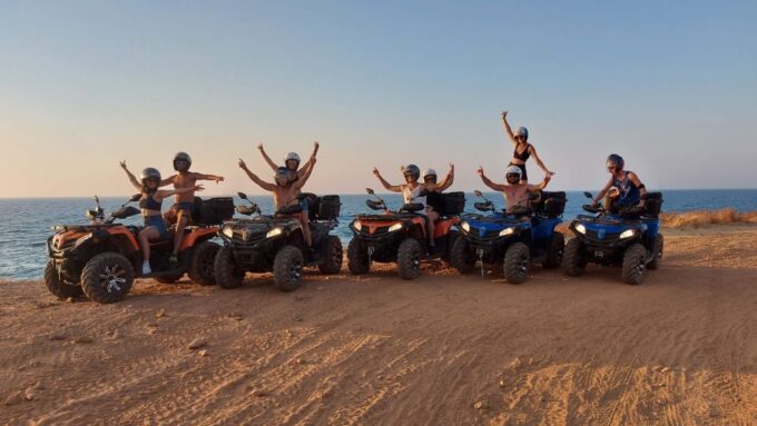 Malia: Off-Road Quad Safari Evening Tour With Dinner - Scenic Countryside and Villages