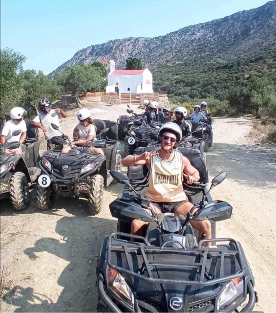 Malia: Off-Road Quad Safari Tour With Lunch and Transfers - Key Points