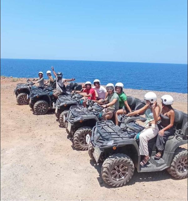 Malia: Off-Road Quad Safari Tour With Lunch and Transfers - Lunch and BBQ in Sisi
