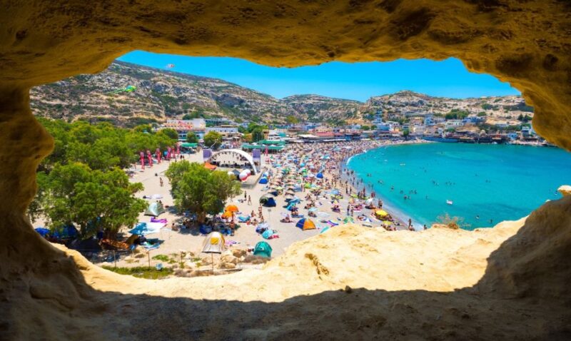 MALIA: The Alluring Beauty Of Matala - Savoring Cretan Wine and Lunch