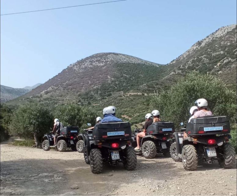 Malia:Afternoon Quad Safari Tour Lunch Hotel Pickup Drop-off - Key Points