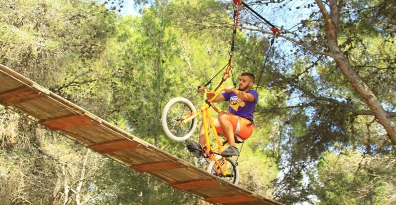 Mallorca: Adrenaline Tree Top Adventure Entry Ticket - Age and Safety Requirements