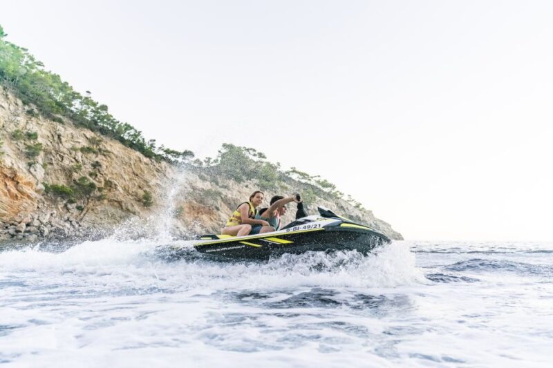 Mallorca: Coll Baix and Alcudia Bay Jet Ski Tour - Itinerary