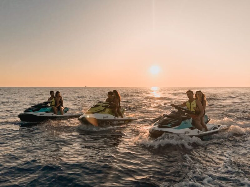 Mallorca: From Cala Dor - Jet Ski Sunset Tour 1H15 - Destination: Cala Dor