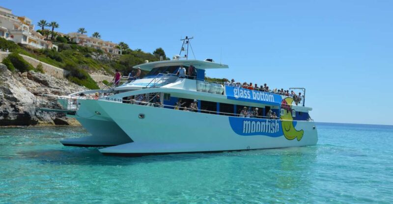 Mallorca: Glass-Bottom Catamaran Along the East Coast - Departure Locations and Routes