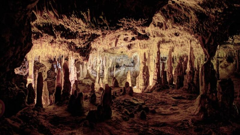 Mallorca: Half-Day Hams Caves Tour With Pearl Shop Visit - Itinerary and Transportation