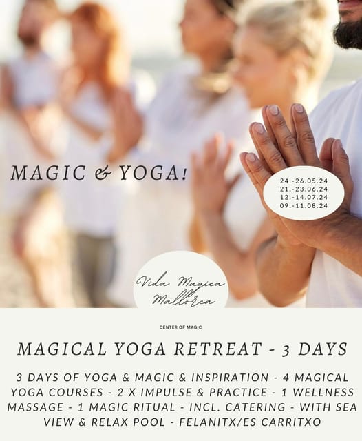 Mallorca: Magical Yoga Retreat 3 Days - Magic Ritual and Healing