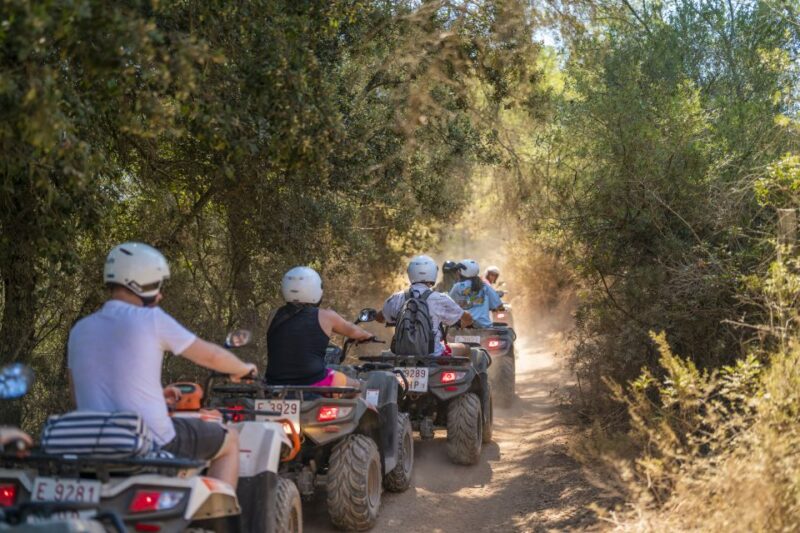 Mallorca: Quad Bike Tour With Snorkeling and Cliff Jumping - Gear and Equipment Provided