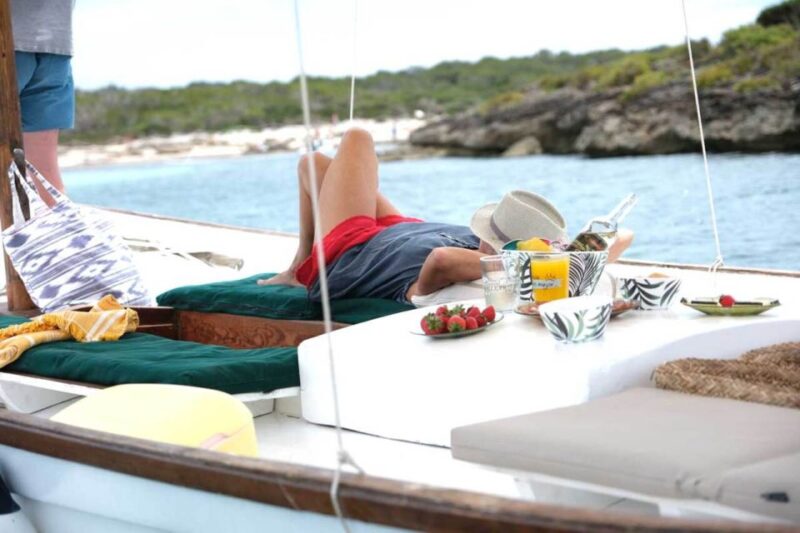 Mallorca: Southern Beaches Private Llaut Boat Tour - Break Time and Activities