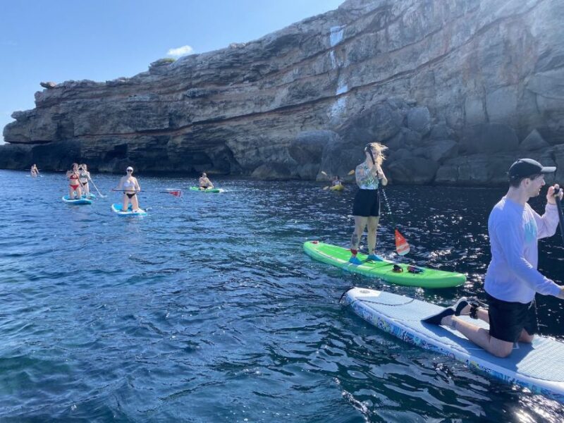 Mallorca Stand up Paddle Tour to Cueva Verde With Snorkeling - Experience Highlights