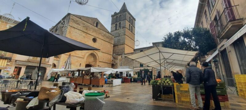 Mallorca: Street Market & Olive Mill Mini-Bus Tour With German Guide - Tour Language and Pickup/Dropoff
