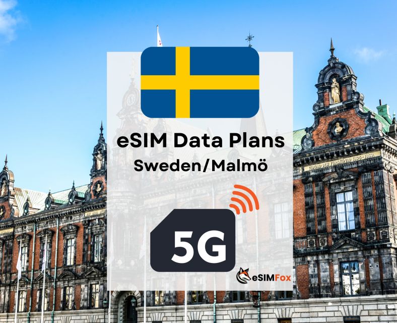 Malmo: Example Internet Data Plan for Sweden High-Speed 4g/5g - Network Coverage