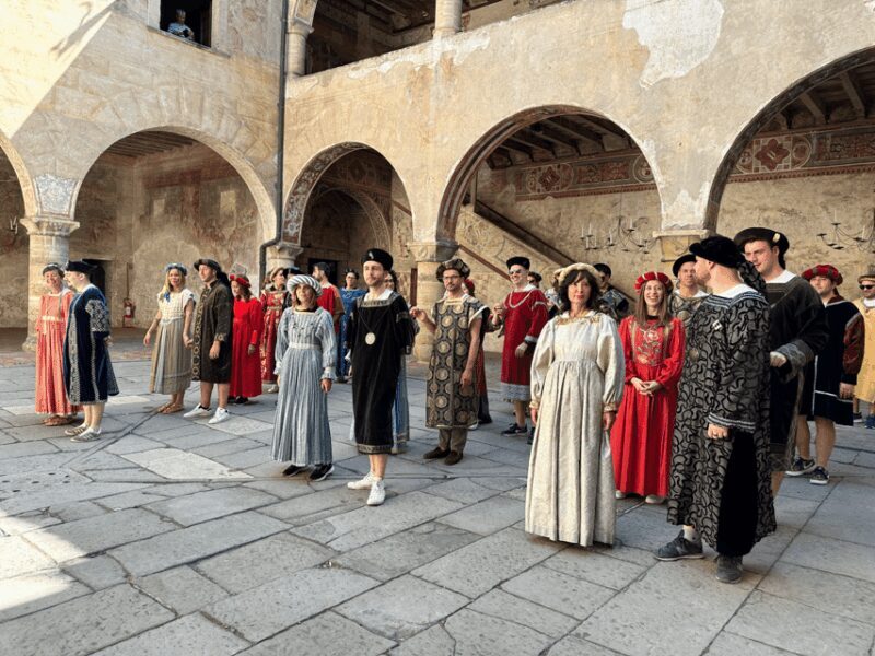 Malpaga Castle Guided Tour With Period Dresses - Location and Accessibility Features