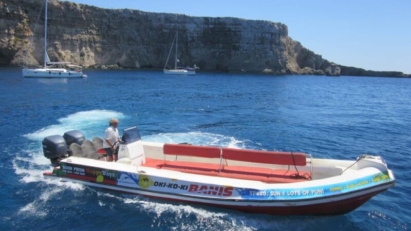 Malta: Blue Lagoon and Comino Caves Speedboat Tour - Capacity and Duration