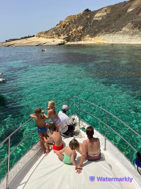 Malta: Blue Lagoon, Comino, and Gozo Private Boat Charter - Inclusions and Exclusions