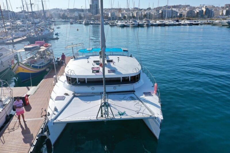Malta: Catamaran La Zingara Private Day Charters Renting - Recreational Activities