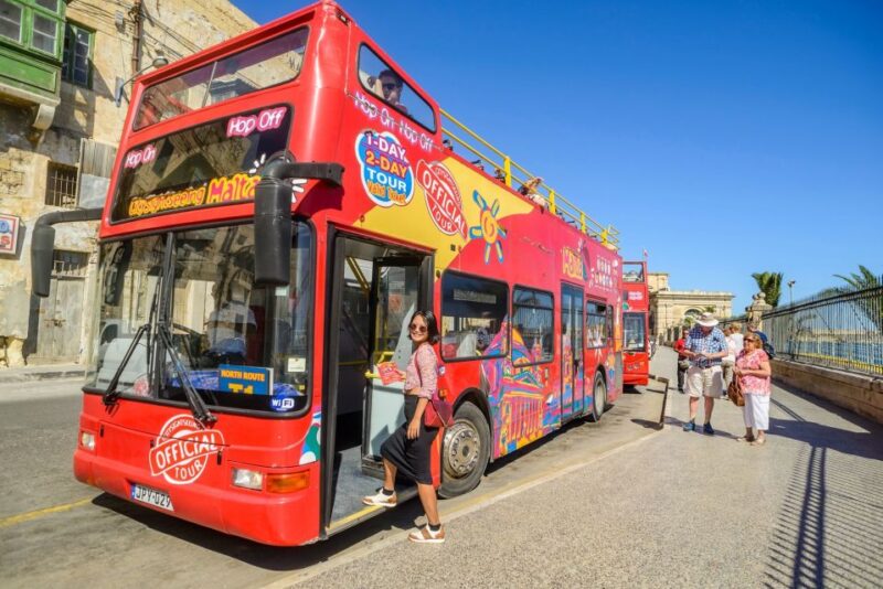 Malta: City Sightseeing HOHO Bus Tour & Optional Boat Tour - Inclusions and Exclusions