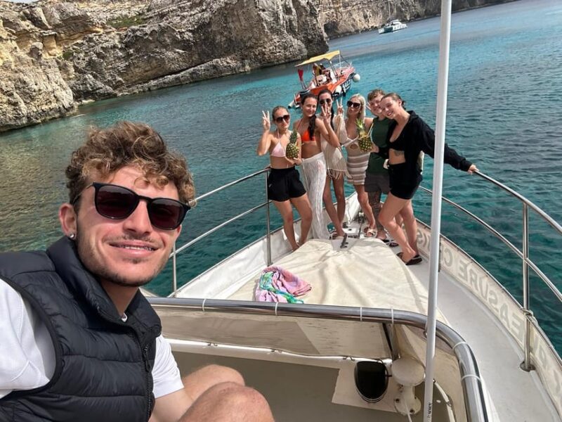Malta: Comino, Blue/Crystal Lagoon & Caves Private Charter - Meeting Point and Departure Options
