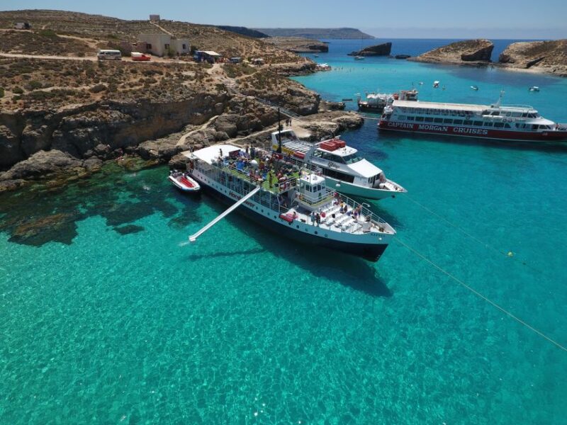 Malta: Comino, Blue Lagoon & Caves Boat Cruise - Itinerary Highlights