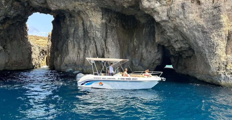 Malta/Gozo:Comino,Crystal/Bluelagoon&Caves Private Boat Trip - Inclusions and Amenities