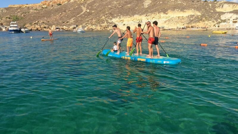 Malta: Guided Giant SUP Tour - Included and Excluded Items