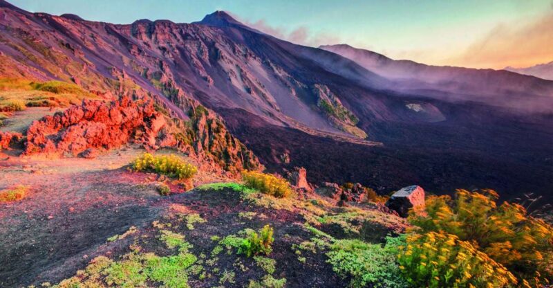 Malta: Mount Etna and Taormina Guided Day Trip by Catamaran - Mount Etna Exploration