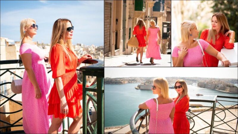 Malta. Professional Photoshoot in Valletta or Other Areas - Experience and Highlights