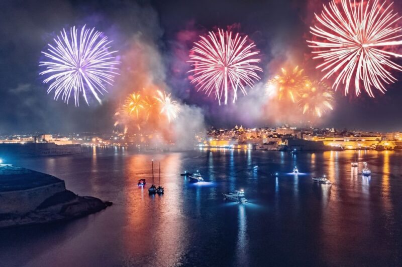 Malta: Valletta, Sliema, Bugibba Fireworks Festival Cruise - Pricing and Booking