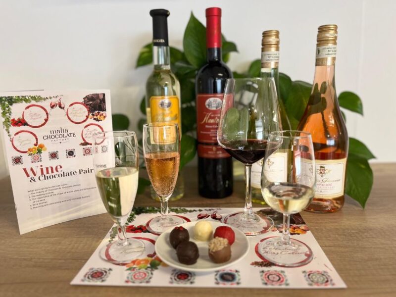 Malta: Wine and Chocolate Pairing Experience - Participant Requirements