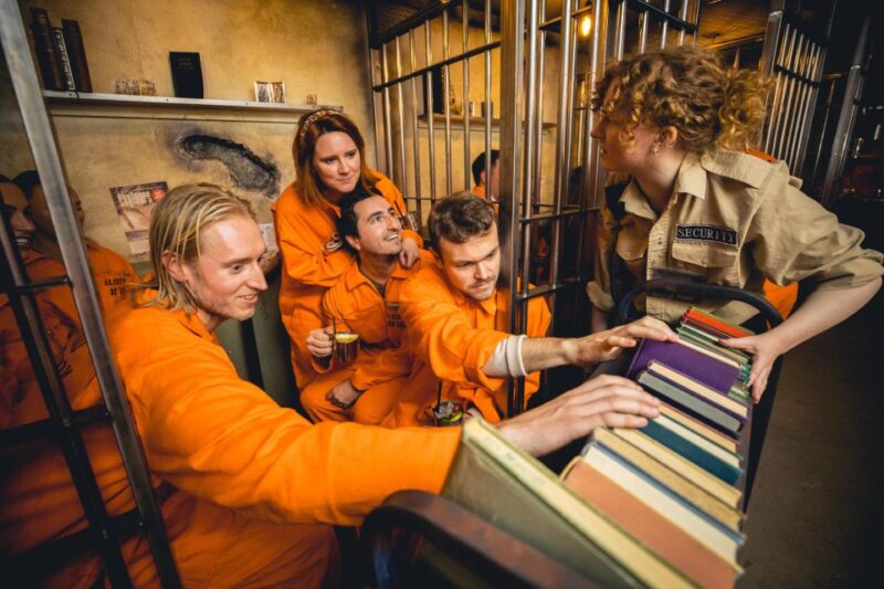 Manchester: Alcotraz Immersive Cocktail Experience Ticket - Dressing Up in Jumpsuits