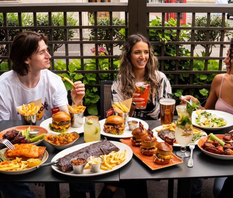 Manchester: Hard Rock Cafe With Set Menu for Lunch or Dinner - Entree Choices for Every Appetite
