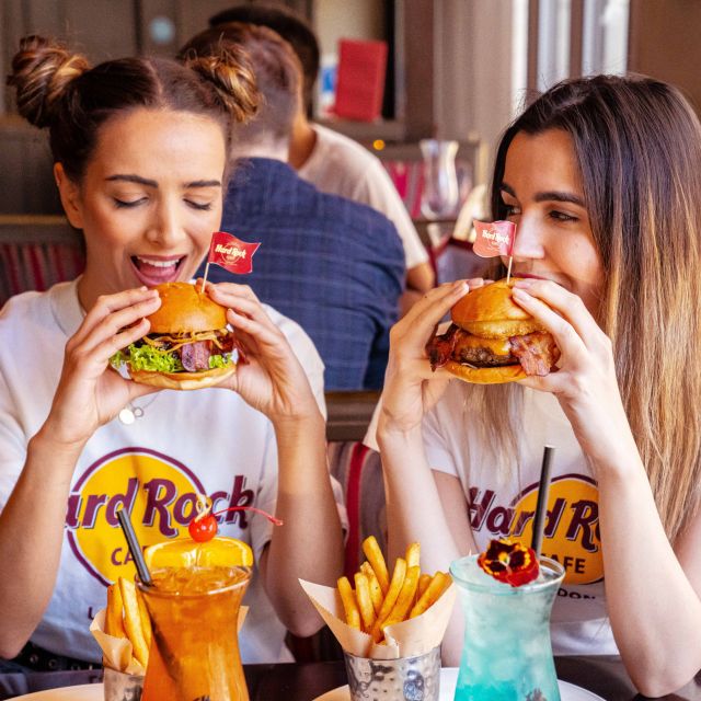 Manchester: Hard Rock Cafe With Set Menu for Lunch or Dinner - Beverages to Complement Your Meal