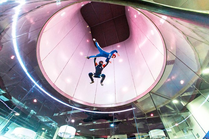 Manchester Ifly Indoor Skydiving Experience - 2 Flights & Certificate - Vertical Wind Tunnel Flight