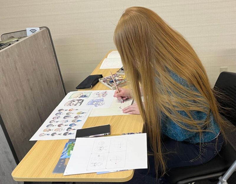Manga Lesson by Acitive Pro-Manga Artists (Tokyo/Shibuya) - Creating Original Characters