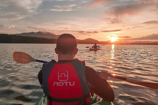 Mangrove Kayaking Experience in Borneo - Glimpse of Mt Kinabalu