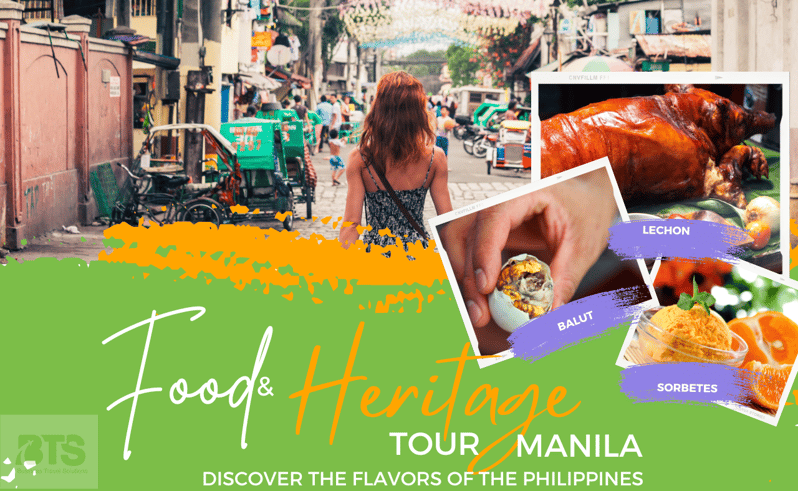 MANILA FOOD AND HERITAGE TOUR - Inclusions