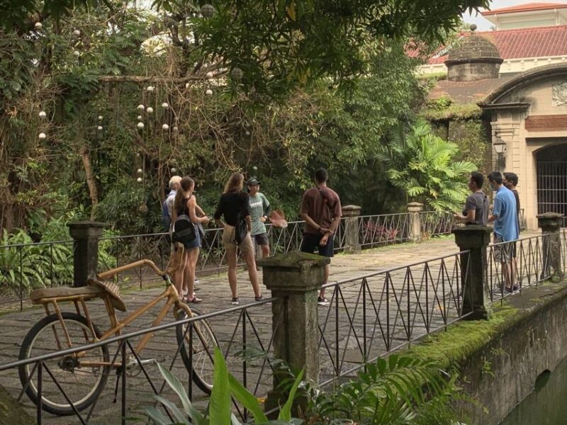 Manila: Guided Sunset Bamboo Bike Tour in Intramuros - Key Points