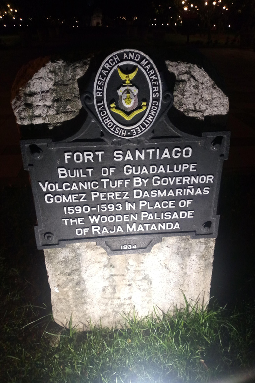 Manila: Intramuros Tour ( Dark) - Itinerary & Sites