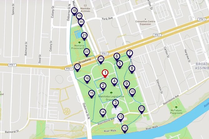 Manitoba Legislative Grounds: a Smartphone Audio Tour & Trivia Challenge - Discovering Outdoor Artwork and Sculptures