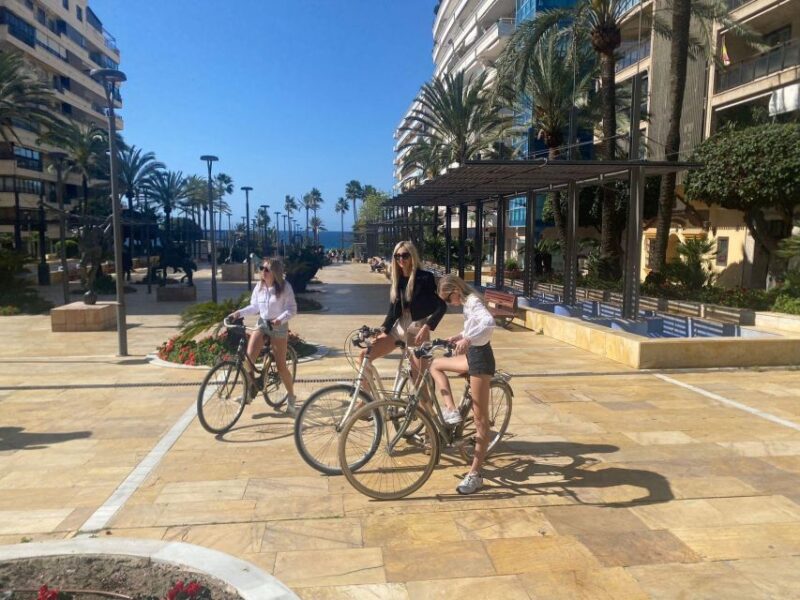 Marbella: 3-Hour Guided Bicycle Tour - Admiring the Port of Puerto Banús
