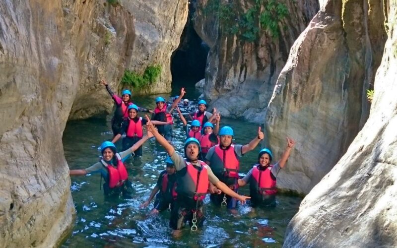Marbella: Beginner Canyoning Tour With Safety Equipment - Itinerary and Activities