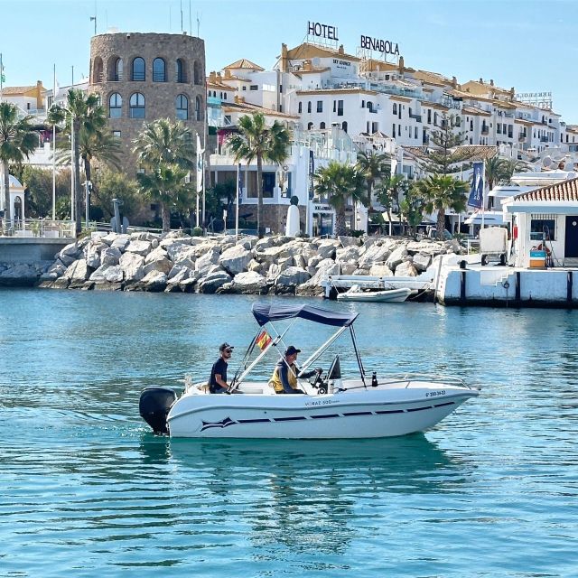 Marbella: Boat Rental Drive Yourself With Dolphin Sighting - Activity Highlights