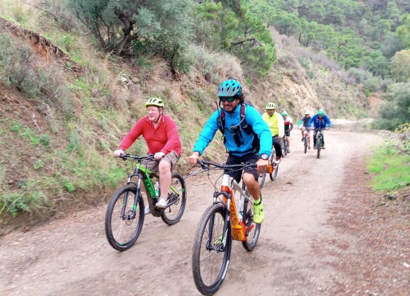 Marbella: E-Mountain Bike Tour With Wine - Tour Duration and Group Size