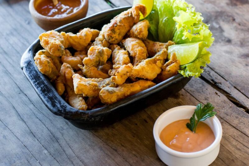 Marbella: Food Tour - Flautitas De Pollo and Chorizo