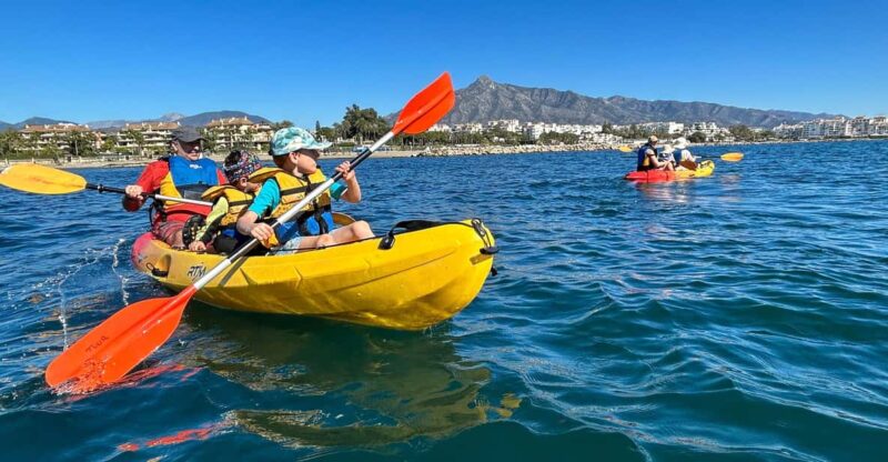 Marbella: Guided Kayak Tour in Puerto Banús - Guides and Instruction